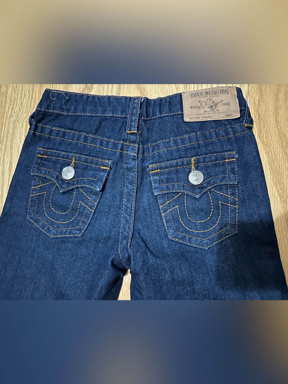 Boy’s True Religion Indigo Blue Straight Jeans